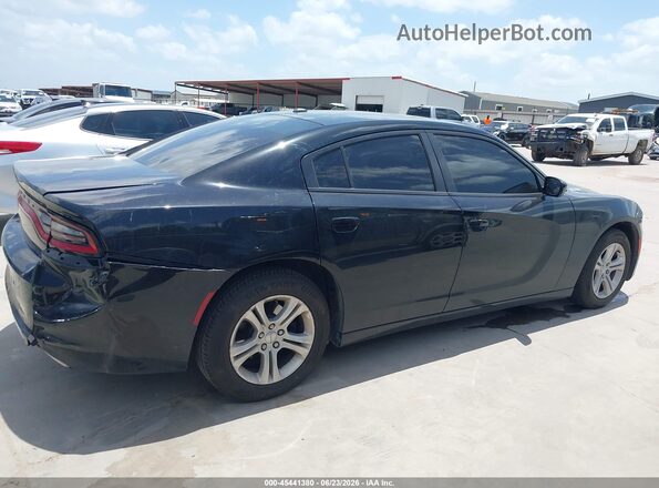 2C3CDXBG7LH244060 2020 DODGE CHARGER Black Вид задньої частини салону