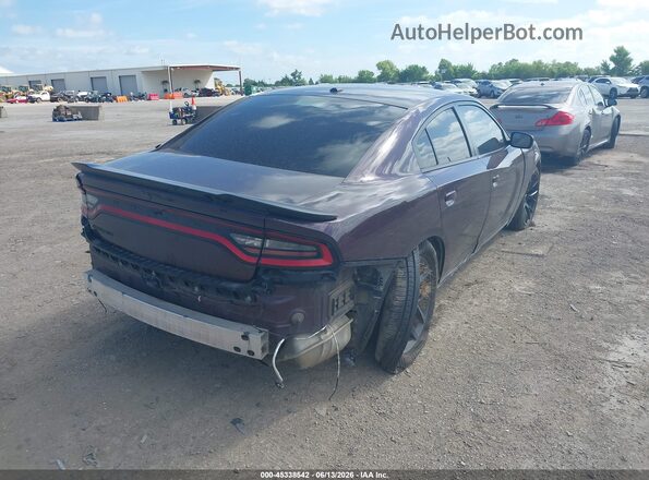 2C3CDXBG7MH505950 2021 DODGE CHARGER Красный Задняя правая четверть