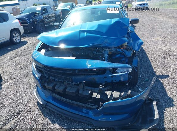 2C3CDXBG7MH604039 2021 DODGE CHARGER Blue Vista del salpicadero