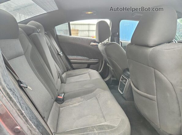 2C3CDXBG7NH141224 2022 DODGE CHARGER Gray Widok tylnych siedzeń