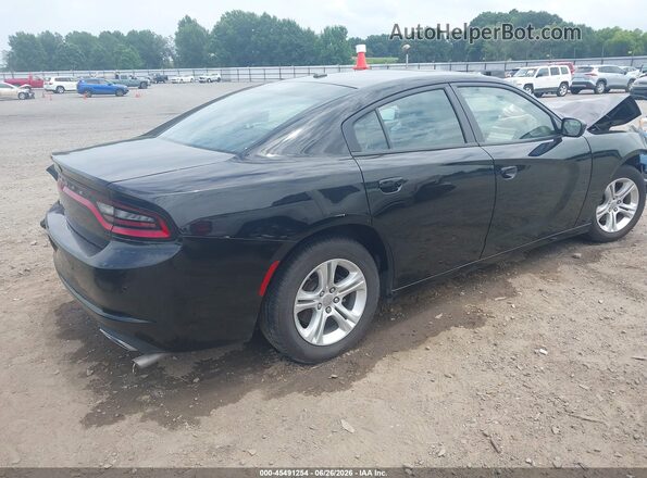 2C3CDXBG7NH208128 2022 DODGE CHARGER Black Հետևի աջ
