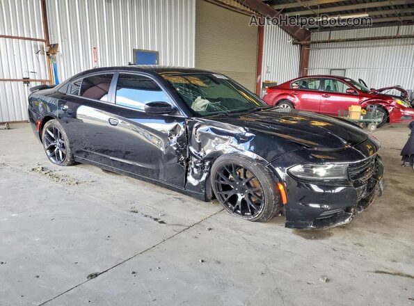 2C3CDXBG7PH569166 2023 DODGE CHARGER Black Przód prawy