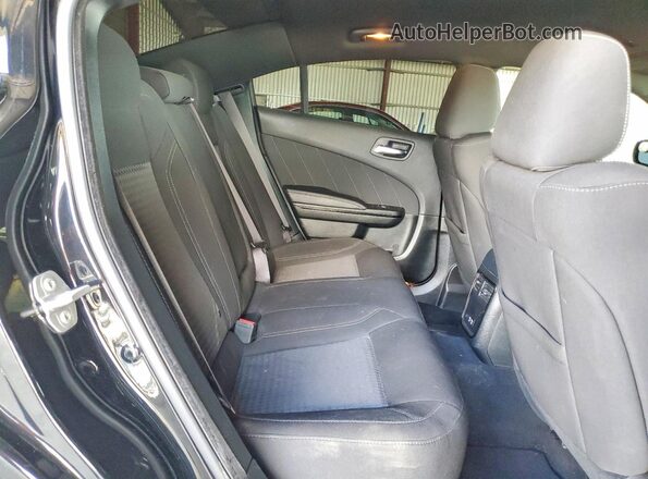 2C3CDXBG7PH569166 2023 DODGE CHARGER Black Widok tylnych siedzeń