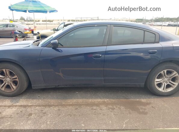 2C3CDXBG8GH140344 2016 DODGE CHARGER Синий Панорамный вид салона 360°