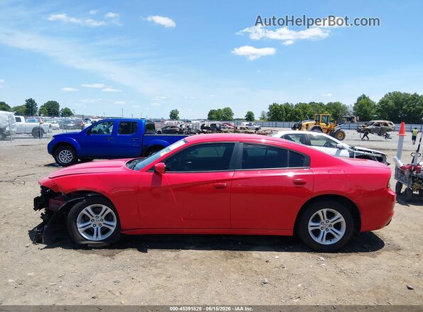 2C3CDXBG8JH180348 2018 DODGE CHARGER Красный Панорамный вид салона 360°