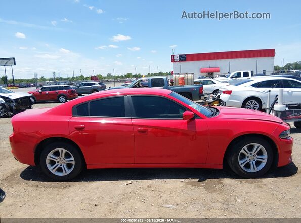 2C3CDXBG8JH180348 2018 DODGE CHARGER Красный Вид задней части салона