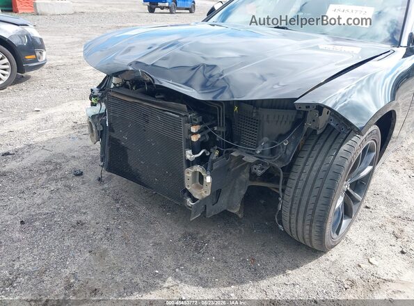 2C3CDXBG8JH247501 2018 DODGE CHARGER Black Front view