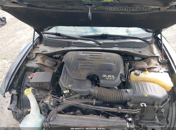 2C3CDXBG8JH247501 2018 DODGE CHARGER Black Rear view