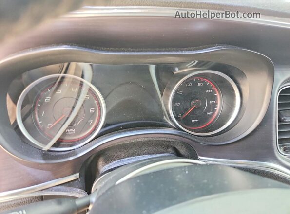 2C3CDXBG8JH331589 2018 DODGE CHARGER Gray Widok zestawu wskaźników