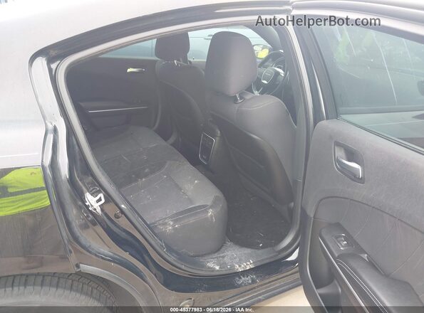 2C3CDXBG8KH673206 2019 DODGE CHARGER Black Вид наклейки з VIN-кодом