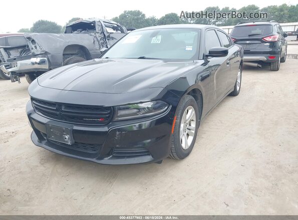 2C3CDXBG8KH673206 2019 DODGE CHARGER Black Передня ліва чверть