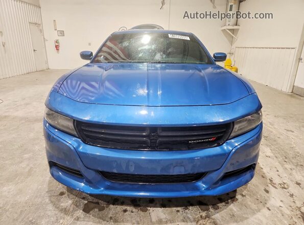 2C3CDXBG8LH149989 2020 DODGE CHARGER Blue 