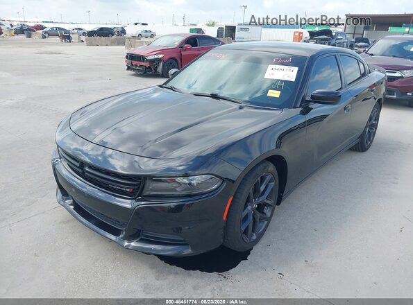 2C3CDXBG8LH151323 2020 DODGE CHARGER Black Vista tres cuartos delantera izquierda