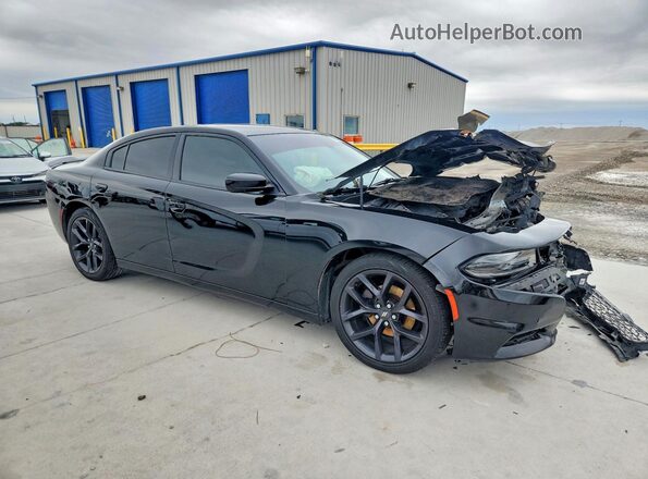 2C3CDXBG8LH184094 2020 DODGE CHARGER Black Front right