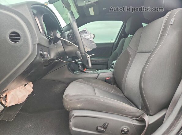 2C3CDXBG8LH184094 2020 DODGE CHARGER Black Front interior view