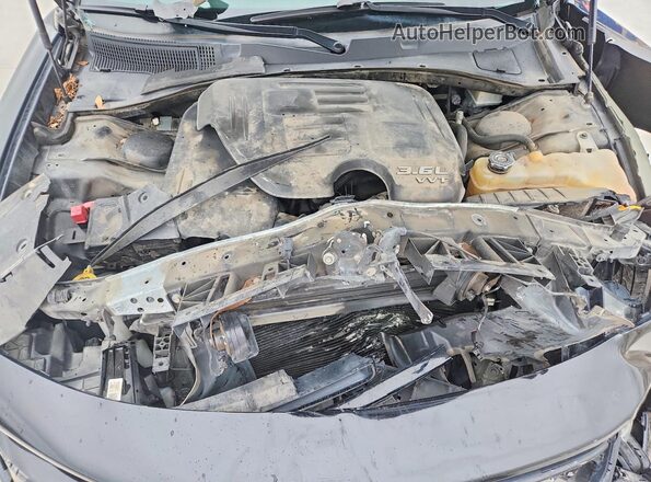 2C3CDXBG8LH184094 2020 DODGE CHARGER Black Rear interior view