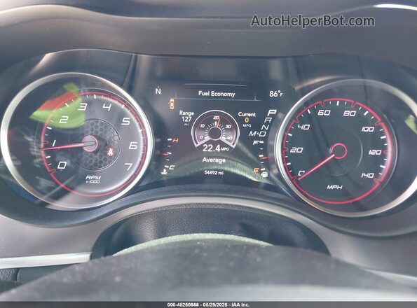 2C3CDXBG8LH190025 2020 DODGE CHARGER Black Vista de los asientos traseros