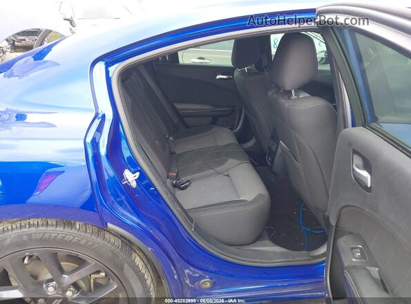 2C3CDXBG8LH208846 2020 DODGE CHARGER Blue Вид наклейки з VIN-кодом