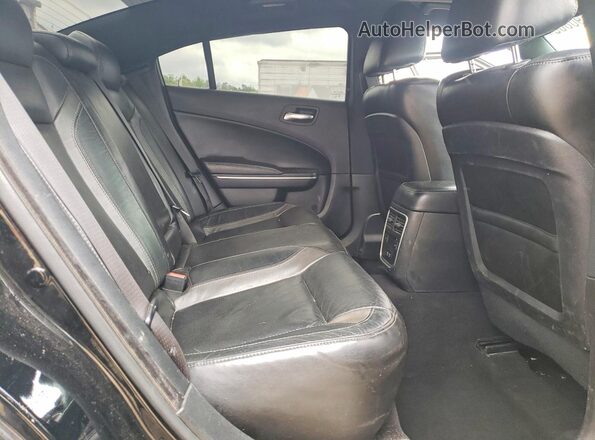 2C3CDXBG8LH247730 2020 DODGE CHARGER Black Вид задніх сидінь