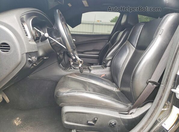 2C3CDXBG8LH247730 2020 DODGE CHARGER Black Вид салону спереду