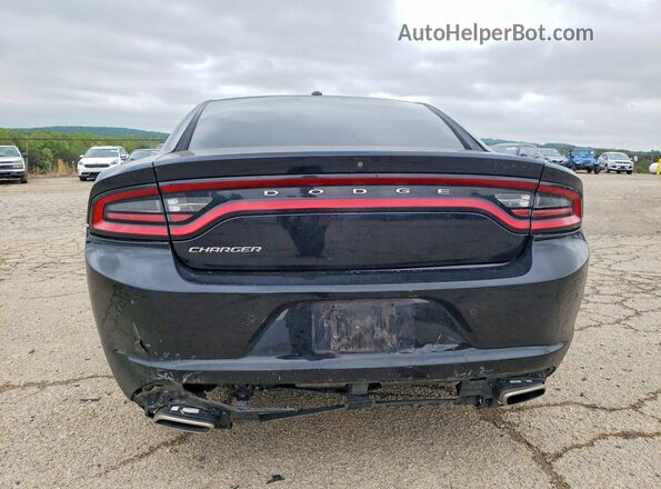 2C3CDXBG8LH247730 2020 DODGE CHARGER Black Вид ззаду