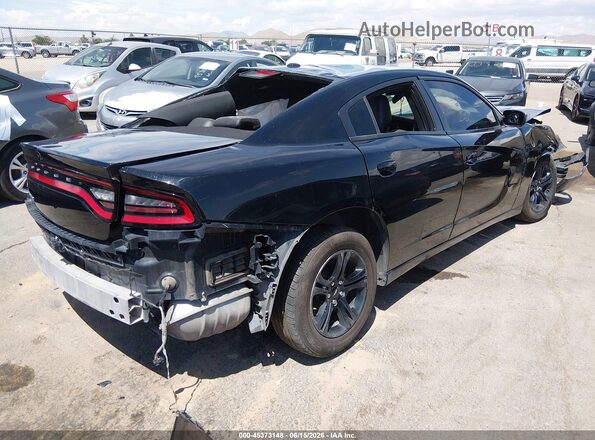 2C3CDXBG8MH632660 2021 DODGE CHARGER Black Задня права чверть