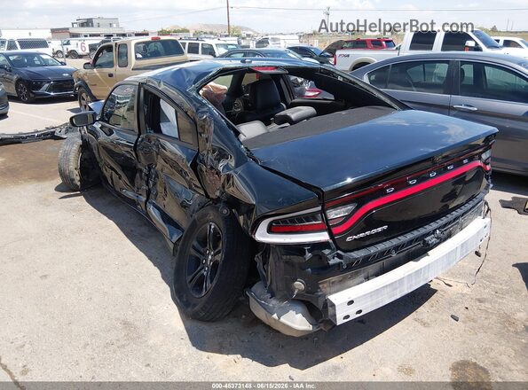 2C3CDXBG8MH632660 2021 DODGE CHARGER Black Задня ліва чверть