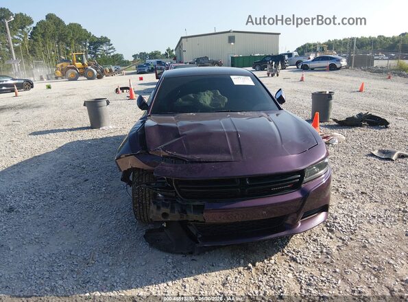 2C3CDXBG8NH115246 2022 DODGE CHARGER Purple წინა ხედი