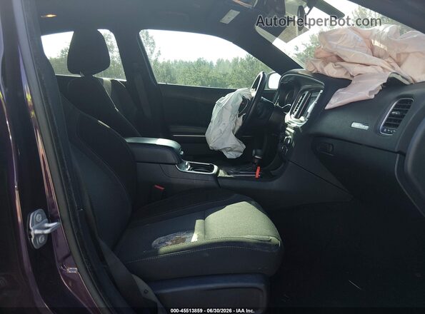 2C3CDXBG8NH115246 2022 DODGE CHARGER Purple წინა სალონის ხედი