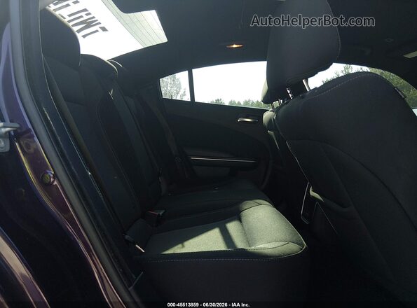 2C3CDXBG8NH115246 2022 DODGE CHARGER Purple VIN კოდის სტიკერის ხედი