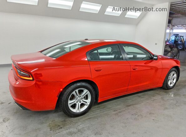 2C3CDXBG8NH219459 2022 DODGE CHARGER Красный Задняя правая четверть