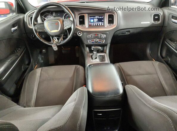 2C3CDXBG8NH219459 2022 DODGE CHARGER Красный Вид панели приборов