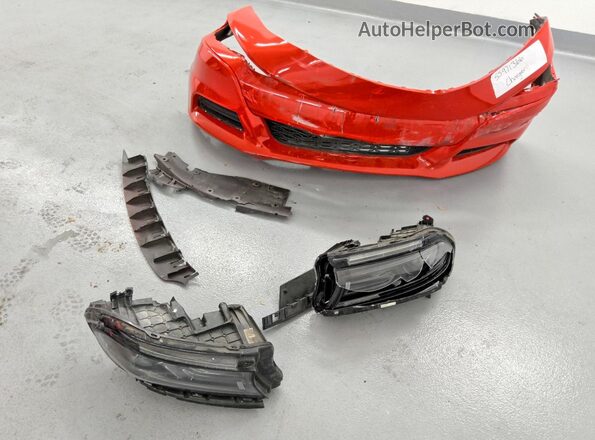 2C3CDXBG8NH219459 2022 DODGE CHARGER Красный Вид подкапотного пространства