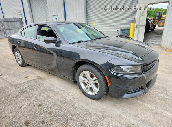 2C3CDXBG8PH572030 2023 DODGE CHARGER Black Przód prawy
