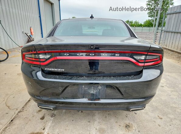 2C3CDXBG8PH572030 2023 DODGE CHARGER Black Widok z tyłu