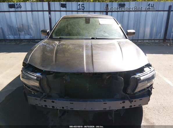 2C3CDXBG9GH174566 2016 DODGE CHARGER Gray Widok zestawu wskaźników