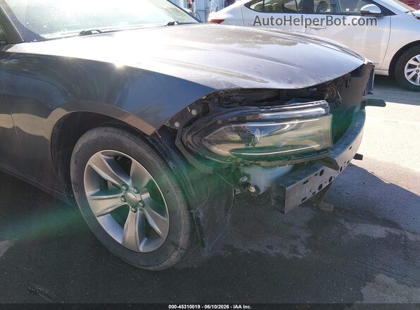 2C3CDXBG9GH174566 2016 DODGE CHARGER Gray Widok z przodu