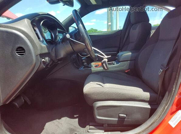 2C3CDXBG9HH642135 2017 DODGE CHARGER Red Vista interior delantera