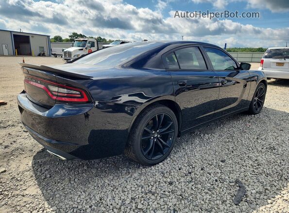 2C3CDXBG9JH126489 2018 DODGE CHARGER Black Tył prawy