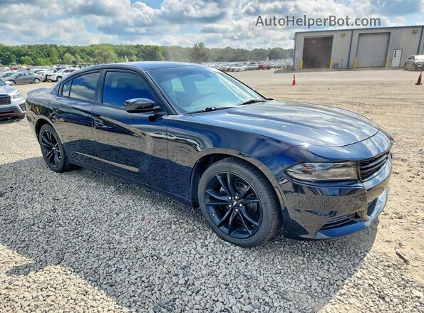 2C3CDXBG9JH126489 2018 DODGE CHARGER Black Przód prawy