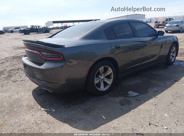 2C3CDXBG9JH227161 2018 DODGE CHARGER Gray Trasero derecho