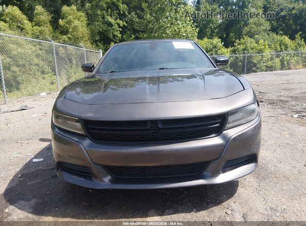2C3CDXBG9JH227161 2018 DODGE CHARGER Gray Vista del cuadro de instrumentos