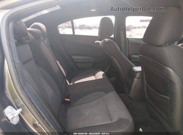 2C3CDXBG9JH227161 2018 DODGE CHARGER Gray Vista de la etiqueta del VIN