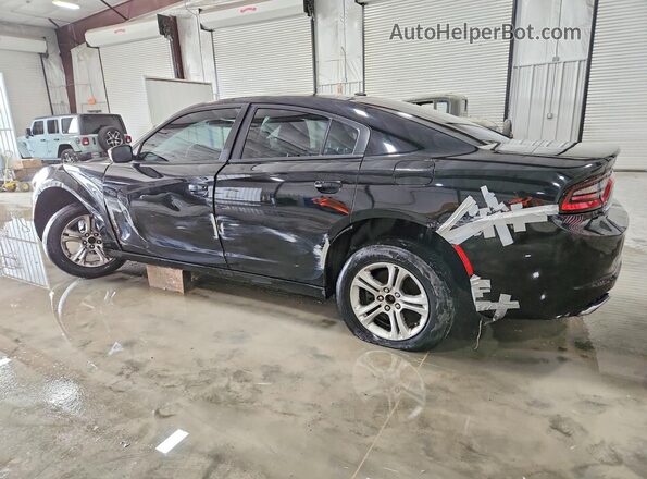 2C3CDXBG9JH309505 2018 DODGE CHARGER Black Задня ліва чверть