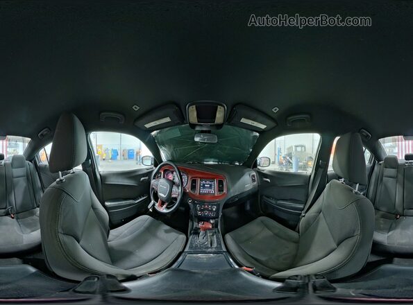 2C3CDXBG9JH309505 2018 DODGE CHARGER Black Вид наклейки з VIN-кодом