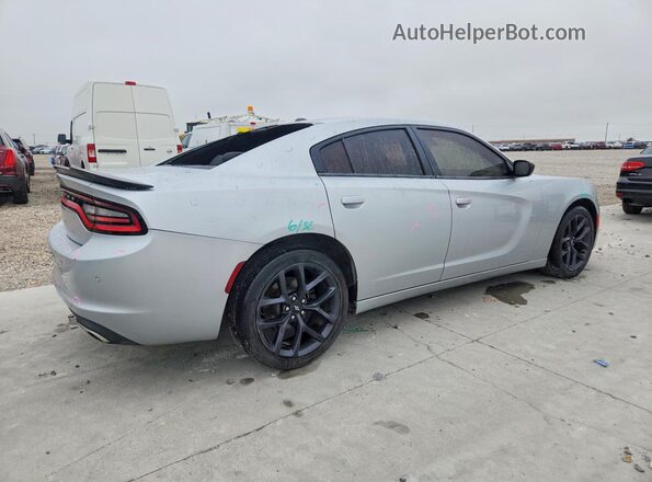 2C3CDXBG9KH712224 2019 DODGE CHARGER Серебряный Задняя правая четверть