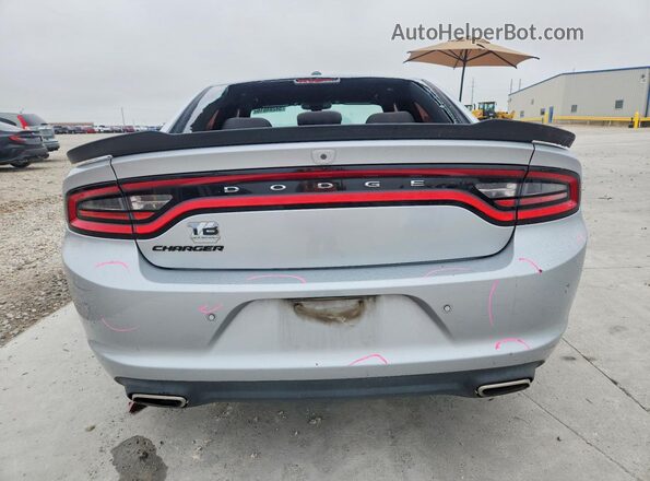 2C3CDXBG9KH712224 2019 DODGE CHARGER Серебряный Вид сзади