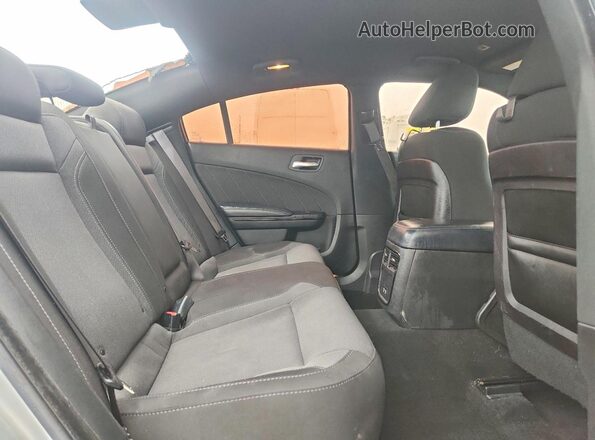 2C3CDXBG9KH712224 2019 DODGE CHARGER Серебряный Вид задних сидений