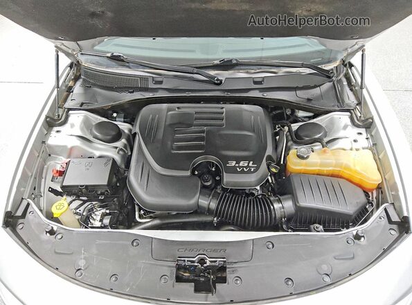 2C3CDXBG9LH124020 2020 DODGE CHARGER Silver Սալոնի հետևի տեսք