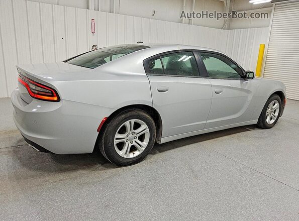 2C3CDXBG9LH124020 2020 DODGE CHARGER Silver Հետևի աջ